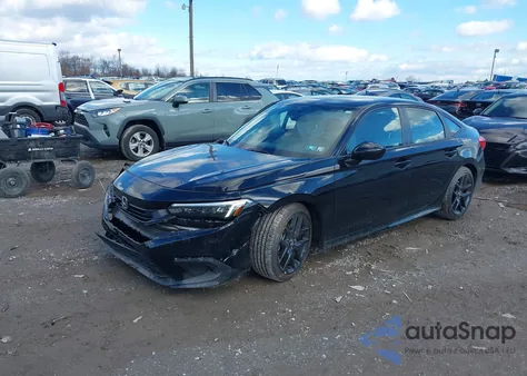 2024 Honda Civic Sport from USA, damaged, VIN 2HGFE2F58RH551331